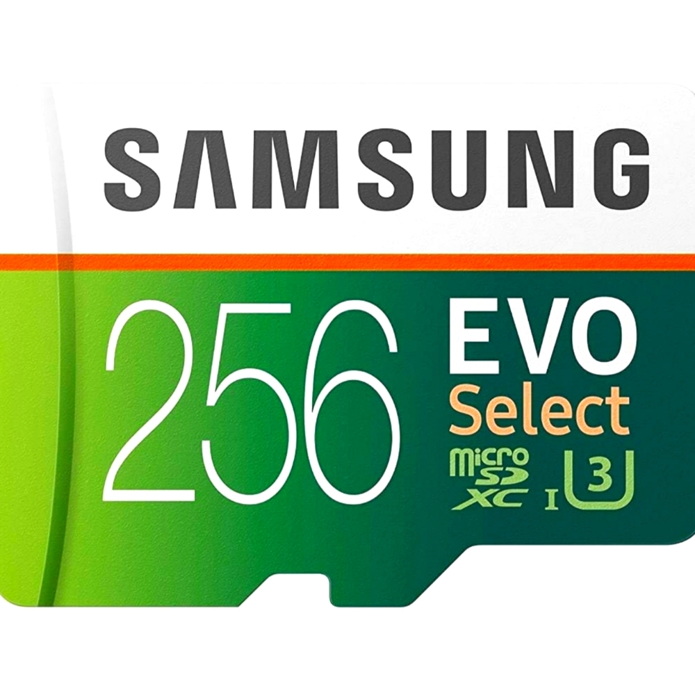 Samsung EVO Select 256GB MicroSD Card with Adapter (New in Package)